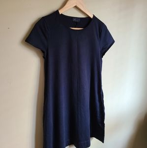 Navy tunic dress